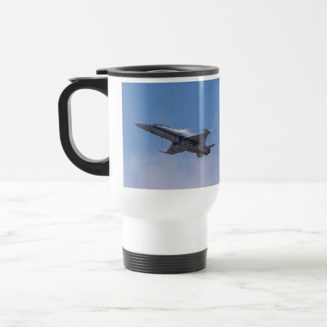 Mug De Voyage McDonnell Douglas F/A-18 Hornet (Gauche)