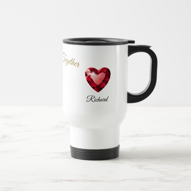 Mug De Voyage Meaningful Gift for her – Elegant Love (Droite)