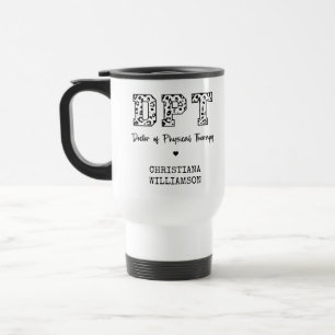 Mug De Voyage Médecin DPT de physiothérapie