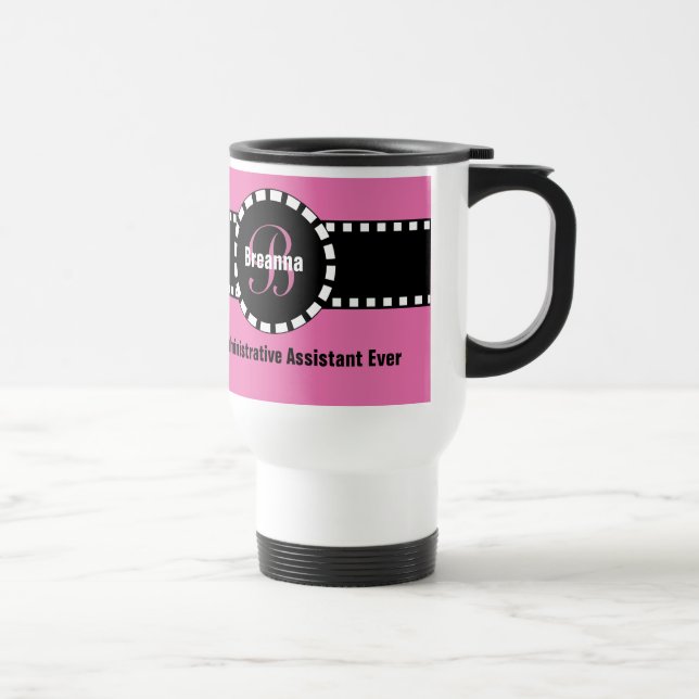 Mug De Voyage Meilleur assistant administratif jamais personnali (Droite)