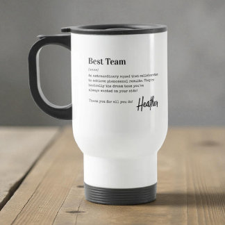 Mug De Voyage Meilleur cadeau de remerciement d'équipe pour empl
