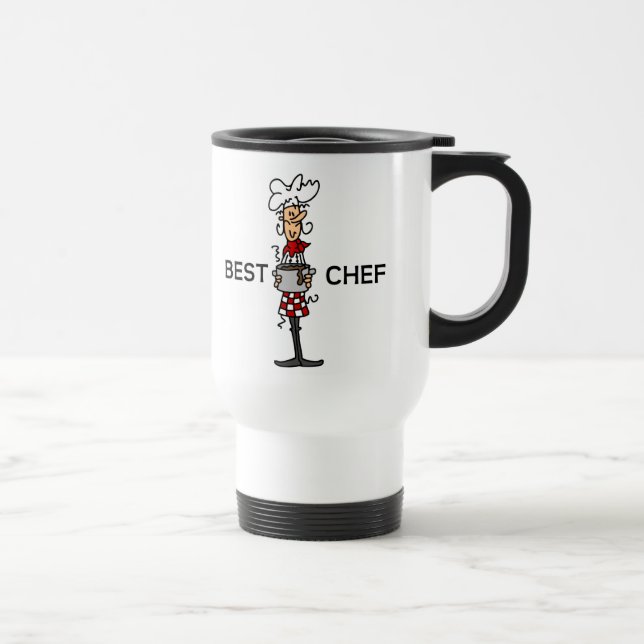 Mug De Voyage Meilleur chef (Droite)