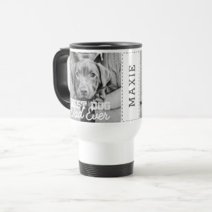 Mug De Voyage Meilleur Chien Papa Jamais une photo personnalisée