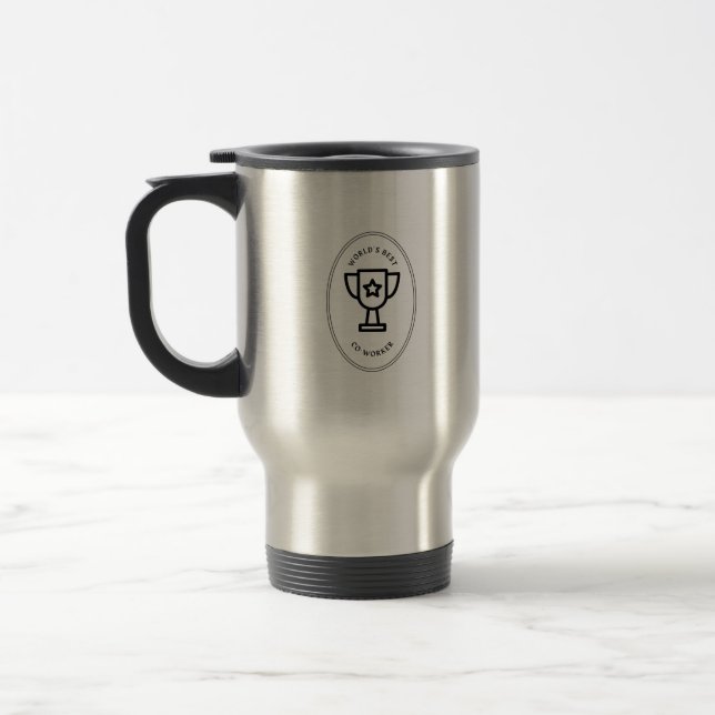 Mug De Voyage Meilleur collaborateur du monde (Gauche)