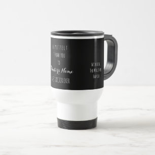 Mug De Voyage Meilleur docteur Ever Typography de Merci sincère