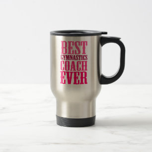 Mug De Voyage Meilleur Entraîneur De Gymnastique Jamais