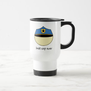 Mug De Voyage Meilleur flic fait sur commande jamais