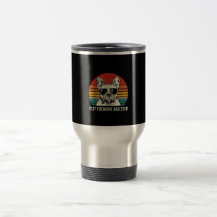 Mug De Voyage Meilleur Français Papa Jamais Drôle Français Bulld