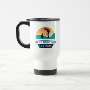 Mug De Voyage Meilleur frère par par Retro Golf Lover Nouveauté