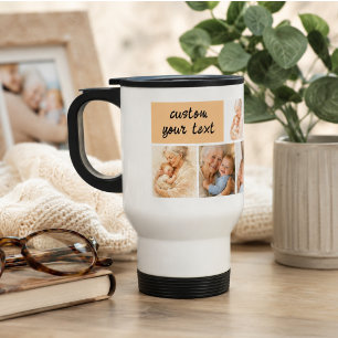Mug De Voyage Meilleur Grand-Père Photo Collage Fête des Grands-