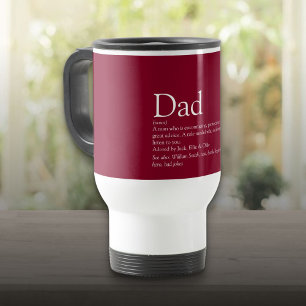 Mug De Voyage Meilleur Jamais Papa Papa Papa Papa Père Définitio