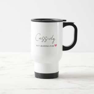 Mug De Voyage Meilleur Monogramme jamais enregistré par grand mè