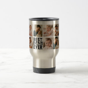 Mug De Voyage Meilleur Papa Personnalisé avec Photo Cadeau de