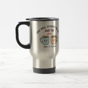 Mug De Voyage Meilleur-Thé Couple Personnalisé