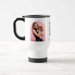 Mug De Voyage Meilleure maman de chien Photo Arche & Nom
