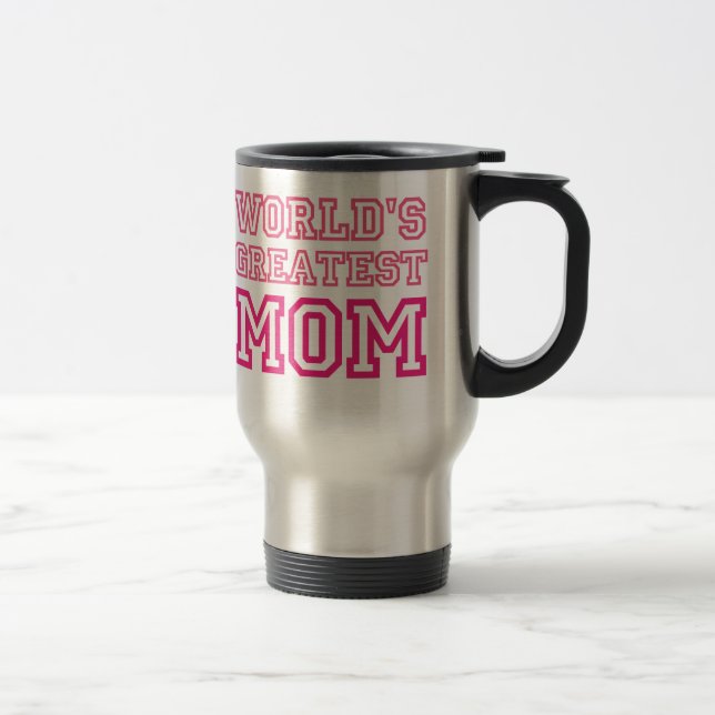 Mug De Voyage Meilleure Maman du Monde (Droit)