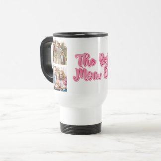 Mug De Voyage Meilleure Maman du Monde | Collage personnalisé de