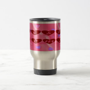Mug De Voyage Meilleure maman en Hearts