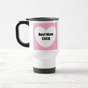 Mug De Voyage Meilleure Maman Jamais mignonne Élégant Rose clair
