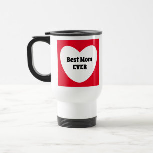 Mug De Voyage Meilleure maman jamais mignonne rouge