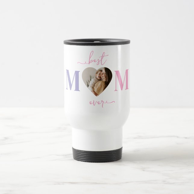Mug De Voyage Meilleure maman Jamais Voyage Mug - Personnalisé P (Centre)