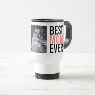Mug De Voyage Meilleure Maman Jour des Mères Photo Voyage Mug