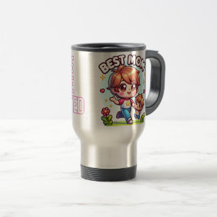 Mug De Voyage Meilleure maman, maman