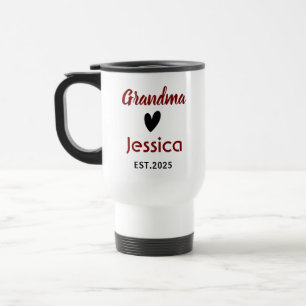 Mug De Voyage Meilleure Mamie du Monde Bonne Fête des Grands-P