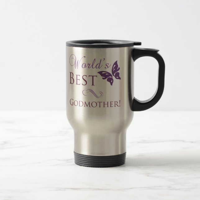 Mug De Voyage Meilleure mère-mère au monde (Droit)
