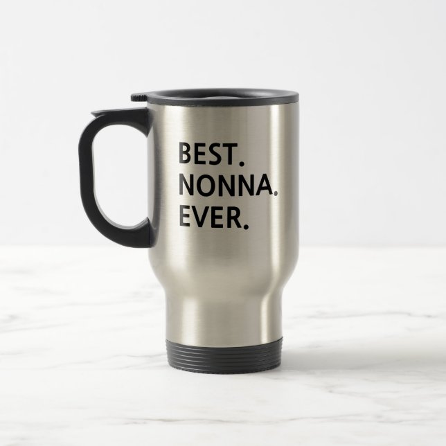 Mug De Voyage Meilleure Nonna Italienne Grand-mère (Gauche)