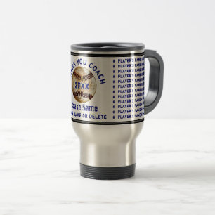 Mug De Voyage Meilleurs Cadeaux de Fin de Saison de Baseball pou