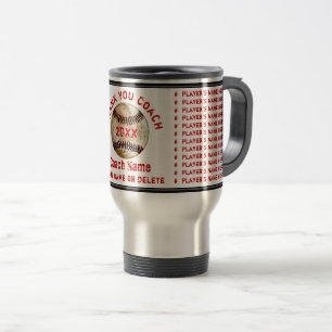 Mug De Voyage Meilleurs Cadeaux pour les Entraîneurs de Baseball