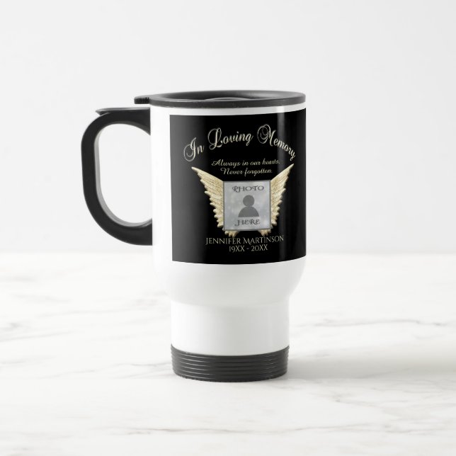 Mug De Voyage Mémorial photo (Gauche)