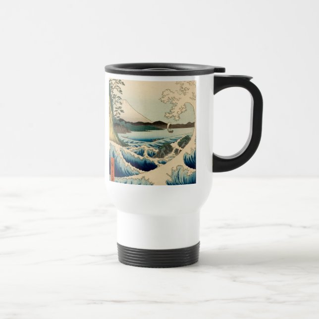 Mug De Voyage Mer japonaise de Satta Hiroshige Art (Droite)