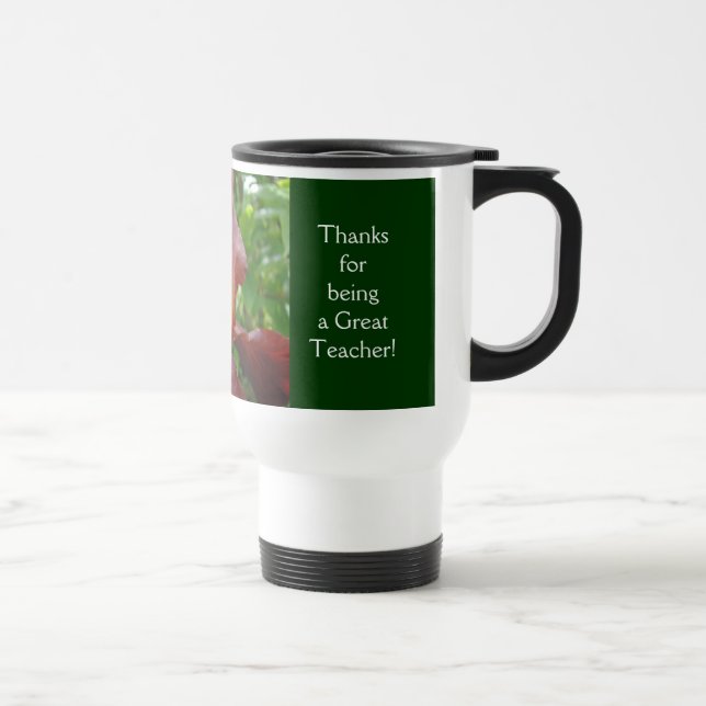 Mug De Voyage Merci d'être un excellent professeur ! Cadeaux de  (Droite)