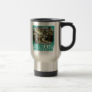 Mug De Voyage Merci tee - shirt drôle de marathon de Phidippide