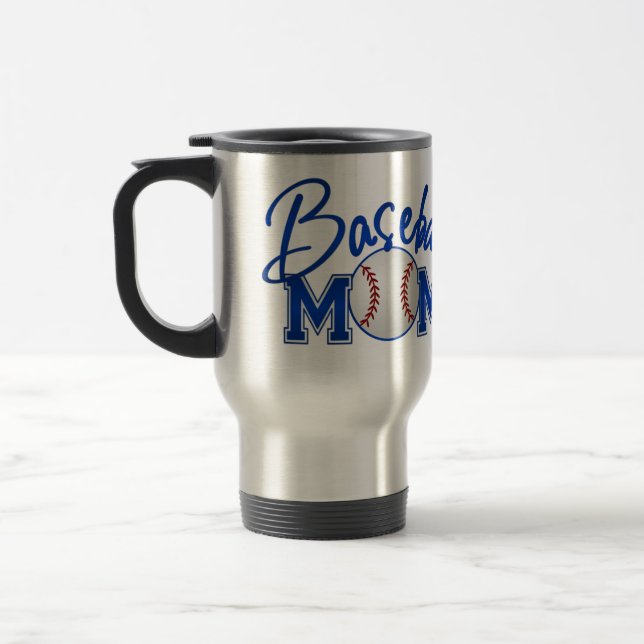 Mug De Voyage Mère de baseball - SRF (Gauche)