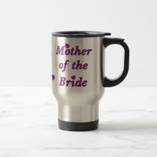 Mug De Voyage Mère de jeune mariée de l'amour simplement