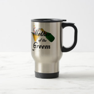 Mug De Voyage Mère du pain grillé de Champagne de marié