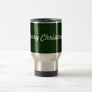 Mug De Voyage Merry Christmas Pine Tree Close