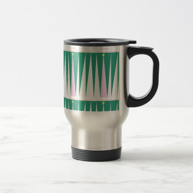 Mug De Voyage Merveilleuse de la saison Arbre de Noël (Droit)
