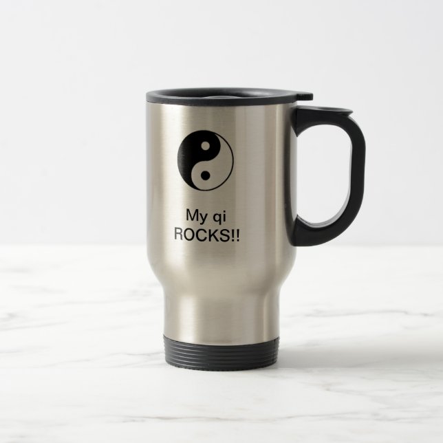 Mug De Voyage Mes ROCHES de Qi ! (Droit)