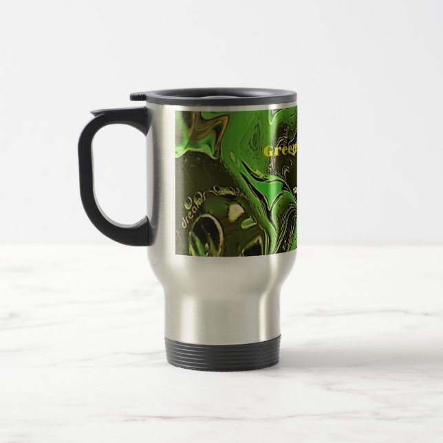 Mug De Voyage Metallica verte (Gauche)