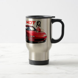 Mug De Voyage Miata MX-5 d'un rouge ardent