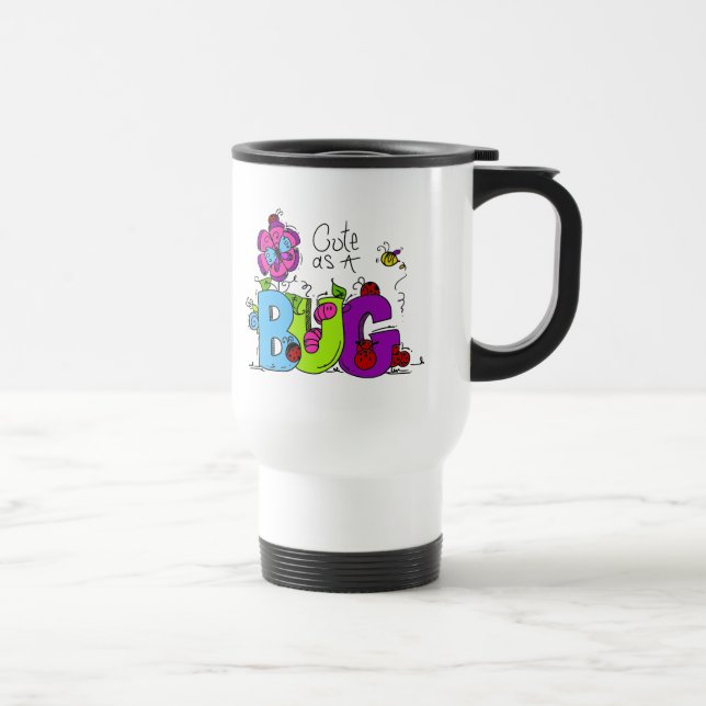 Mug De Voyage Mignon comme insecte (Droite)