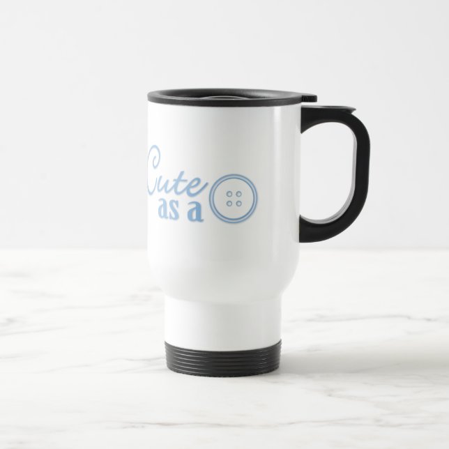 Mug De Voyage Mignon comme un bouton (Droite)