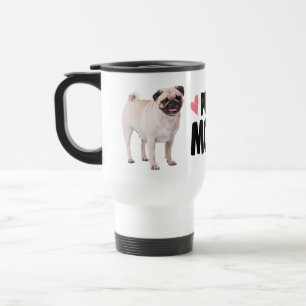Mug De Voyage Mignonne maman Carlin Chien Chien Chien Maman