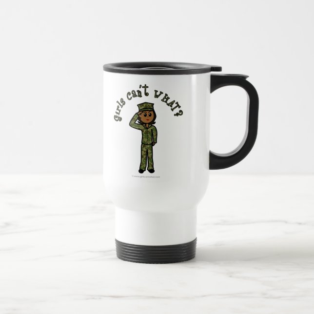 Mug De Voyage Militaire - Sombre (Droite)