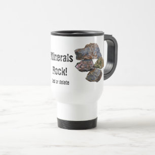 Mug De Voyage Minerals Rock Collecteurs amusants