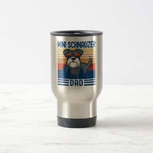 Mug De Voyage Mini Schnauzer Papa Meilleur chien Schnauzer min